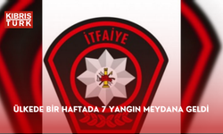 Ülkede bir haftada 7 yangın meydana geldi