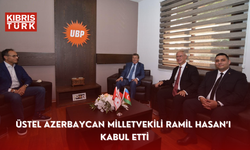 Üstel Azerbaycan milletvekili Ramil Hasan’ı kabul etti