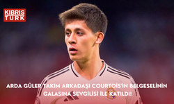 Arda Güler takım arkadaşı Courtois'in belgeselinin galasına sevgilisi ile katıldı!