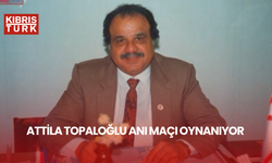 Attila Topaloğlu anı maçı oynanıyor