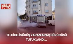 Tehlikeli sürüş yapan araç sürücüsü tutuklandı…