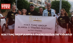 M.M.T Tunç Group Alanya 3. Tiyatro Festivali’ne yoğun ilgi