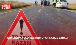 Çukurova yolunda korkutan kaza: 2 yaralı