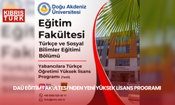 DAÜ Eğitim Fakültesi’nden yeni yüksek lisans programı