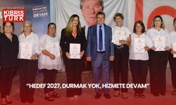 “Hedef 2027, durmak yok, hizmete devam”