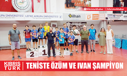 Tesniste Özüm ve Ivan şampiyon