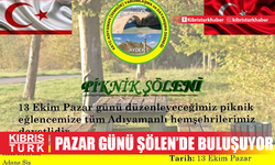 Adıyamanlılar Pazar günü şölen'de buluşuyor!