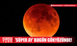 Yılın en büyük 'Süper Ayı' bugün gökyüzünde!