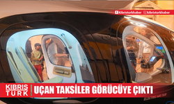 Uçan taksiler görücüye çıktı!