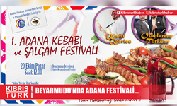 Beyarmudu’nda pazar günü Adana Kebabı ve Şalgam Festivali var