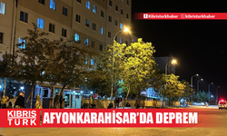 Afyonkarahisar'da 4,4 büyüklüğünde deprem