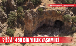 450 bin yıllık yaşam izi