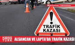 Alsancak ve Lapta’da trafik kazası… İki yaralı, bir tutuklu