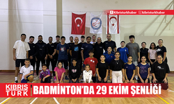 Badminton’da 29 Ekim Şenliği