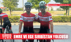 Emre ve Ege Sırbistan yolcusu