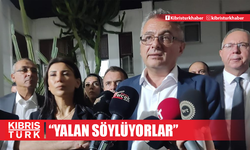 Erhürman "Üzgünüm ama yalan söylüyorlar"