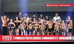 Cimnastikçilerden Cumhuriyet vurgusu