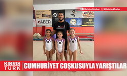 Cimnastikçiler, Cumhuriyet coşkusuyla yarıştılar