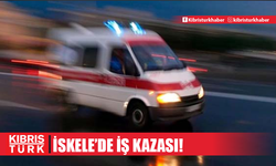 İskele’de iş kazası