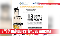 DAÜ 14.Kumdan Heykel Festivali ve Yarışması Pazar günü yapılacak