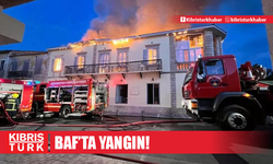 Baf'ta yangın meydana geldi