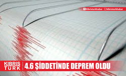 Kıbrıs’ın güney batısında 4.6 ṣiddetinde deprem oldu