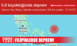 Filipinler'in Panganiban bölgesi açıklarında 5,9 büyüklüğünde deprem meydana geldi