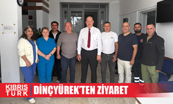 Sağlık Bakanı Dinçyürek Yenierenköy ve Dipkarpaz sağlık merkezlerini ziyaret etti