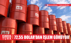 Brent petrolün varil fiyatı 72,55 dolar