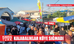 DEĞİRMENLİK AKINCILAR BELEDİYESİ FESTİVALİN'DE KALABALIKLAR KÖYE SIĞMADI