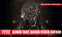 Game of Thrones'un demir tahtı rekor fiyata satıldı