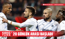 Fenerbahçe'nin 20 günlük arası başladı