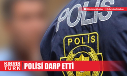 Lefkoşa'da 25 yaşındaki genç araçlara zarar verdi, polisi darp etti, tutuklandı