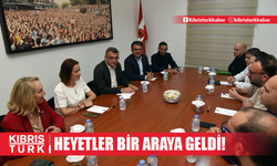 CTP ve TDP heyetleri bir araya geldi