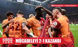 Derbiyi kazanan Galatasaray liderliğini perçinledi