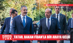 Cumhurbaşkanı Tatar Ankara'da TC Dışişleri Bakanı Fidan ile bir araya geldi