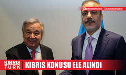 Dışişleri Bakanı Fidan, BM Genel Sekreteri Guterres ile telefonda görüştü... Kıbrıs da ele alındı