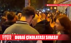 Kadıköy'de sonu gözükmeyen Dubai çikolatası sırası görenleri şoke etti!