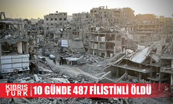 İsrail ordusunun Gazze'ye düzenlediği saldırılarda son 10 günde 487 Filistinli öldü