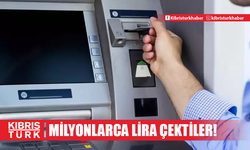 ATM'lerdeki açığı bulup dev bankadan milyonlarca liralık nakit çektiler