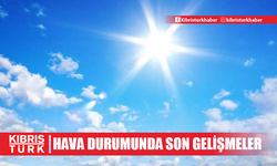 Ilık ve nemli hava etkili olacak...Yağmur beklenmiyor