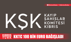 KKTC, Kayıp Şahıslar Komitesi’ne 100 bin euro bağışladı