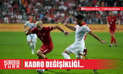 A Milli Takım'da Kadro Değişikliği