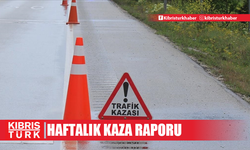 Haftalık trafik raporu: 98 trafik kazası, 31 yaralı