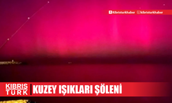 Kastamonu'da kuzey ışıkları: Etraf kızıla boyandı