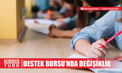 Destek bursu koşullarında değişiklik