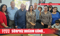 SABİHA BAŞKAŞ HASİPOĞLU'NA SÜRPRİZ DOĞUM GÜNÜ KUTLAMASI