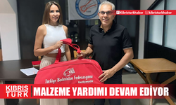 Malzeme yardımı devam ediyor