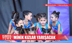 Cimnastikte, minik kızlar yarışacaklar