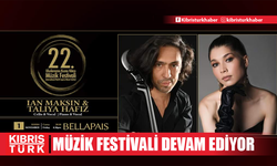 Uluslararası Kuzey Kıbrıs Müzik Festivali kapsamında yarın akşam Ian Maksin ve Taliya Hafiz konser verecek